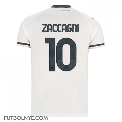 Camiseta Lazio Mattia Zaccagni #10 Visitante Equipación 2025-26 manga corta Camiseta Lazio Mattia Zaccagni #10 Visitante Equipación 2025-26 manga corta